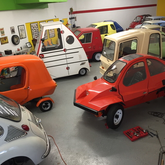 Garage with Unique Microcars and Tools - Fernando from San Juan, PR