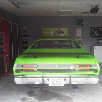 Classic Green Duster in Organized Garage - Louis from Myrtle Beach, South Carolina