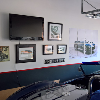 Shelby Decor, Vintage Signs, and Classic Car Wall Art - Trevor from Durham, England