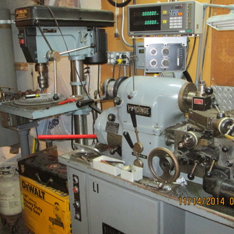 Home Shop With Lathe, Drill Press, and Tools - Campbell, CA