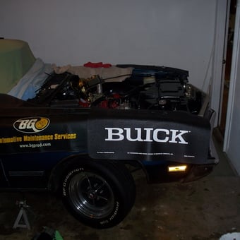 Garage With Buick Fender Cover and Tools - Van Karos from Auburn hills, Michigan