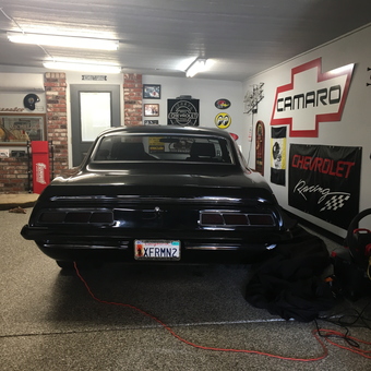 Classic Camaro in Decorated Chevrolet Garage - Jerry from Sacramento, California