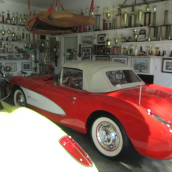 Classic Car Garage with Trophy Display - Jimmy MacK from Cape Coral, Fl