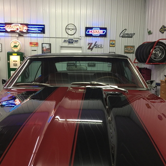 Classic Camaro Garage with Neon Signs and Decor - Dean from Anderson, In