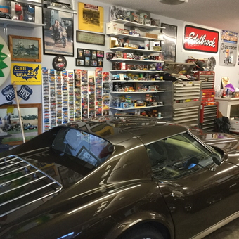 Classic Corvette, Tool Chests, and Collectibles Display - Zip from Sumter, SC