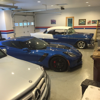 Organized Garage with Classic and Modern Cars - Roger from Delano, Mn