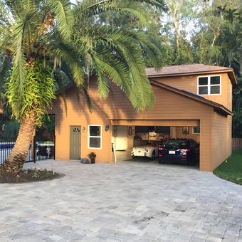 Spacious Two-Car Garage with Organized Cabinets - Bill from St. Johns, FL