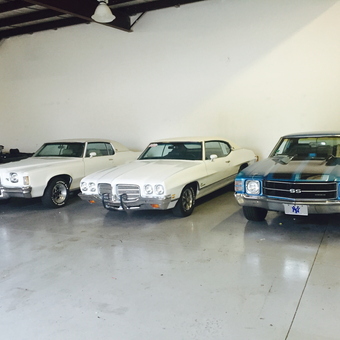 Classic Muscle Cars in Clean Garage - Daniel from Pawleys Island, SC