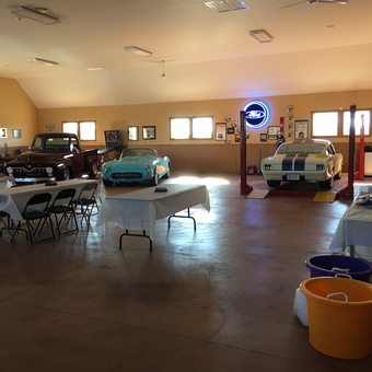 Classic Car Garage with Lift and Decor - Bob from Beaver Falls, PA