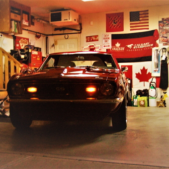 Classic Muscle Car in Decorated Garage - Ron from Airdrie, Alberta
