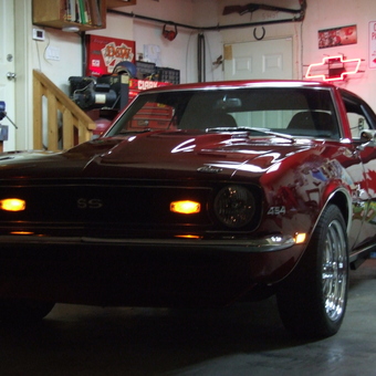 Classic Camaro SS in Decorated Garage - Ron from Airdrie, Alberta