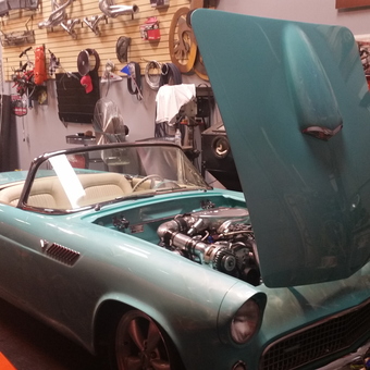 Classic Car Garage with Tools and Wall Decor - Mopar Mike from Phx, AZ