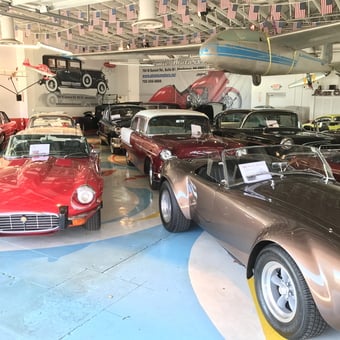 Classic Sports Cars and Memorabilia in Garage - CAT BILER from HENDERSON, NV