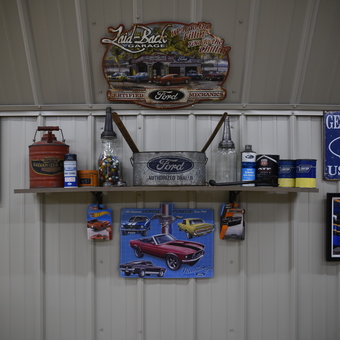 Ford Mustang Garage Wall Decor and Collectibles - David from Fremont, WI