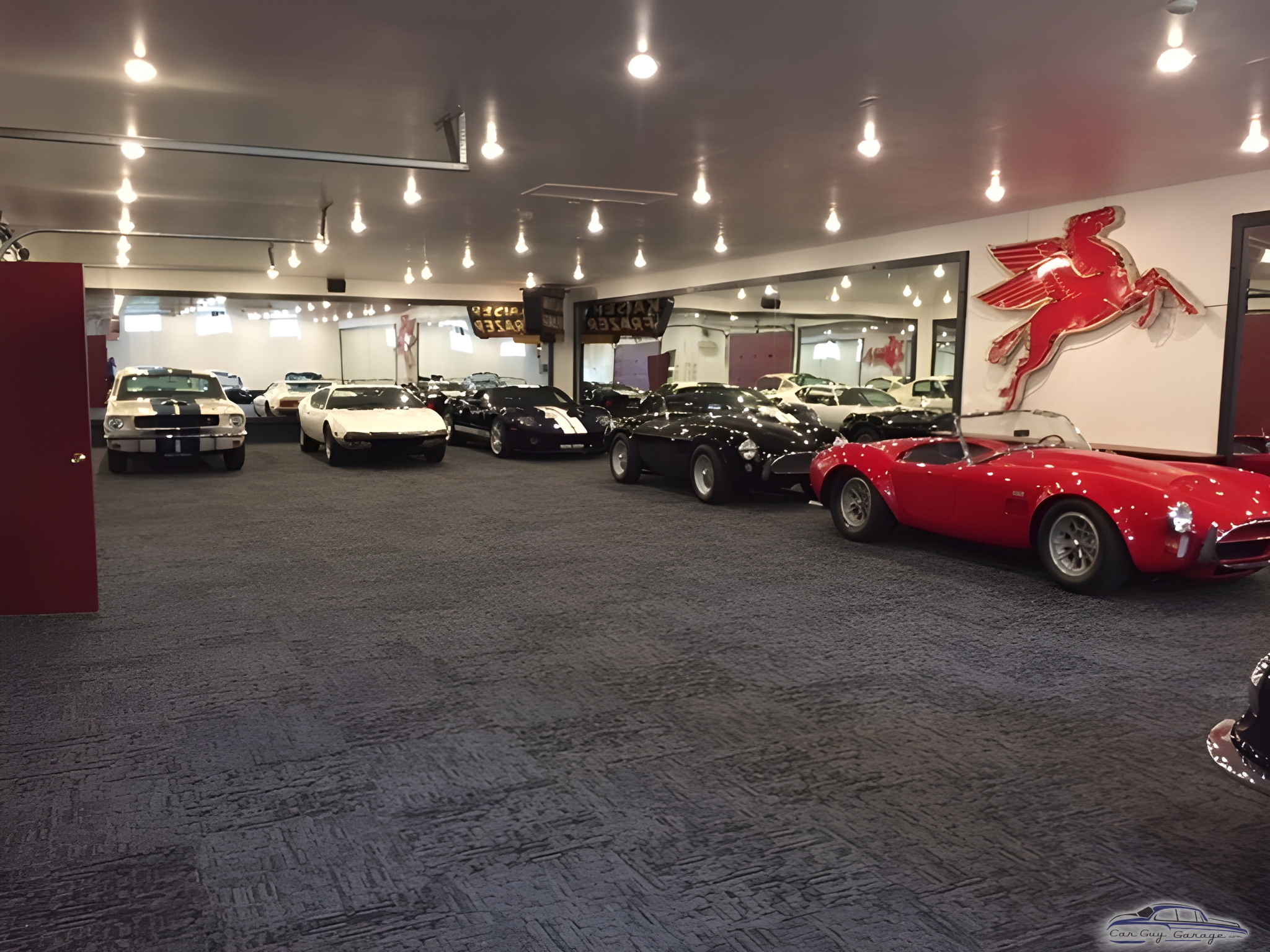 Classic Car Collection with Pegasus Garage Sign - skiosfast from Incline Village, Nv