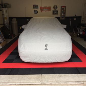 Garage with Car Cover and Tile Flooring - Christopher Durbin from Summerville, South Carolina