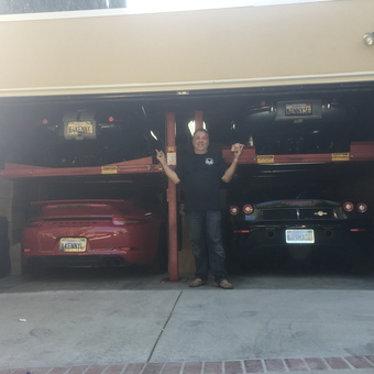Four-Car Garage with Car Lifts and Sports Cars - Kenny Lombino from Beverly Hills, Ca
