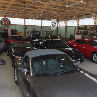 Classic Car Collection and Garage Decor - TNT from Canal Fulton, Ohio