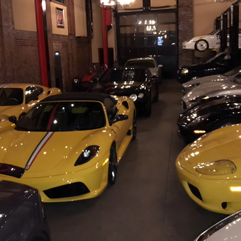 Luxury Car Collection with Lifts and Brick Walls - Newark, NJ