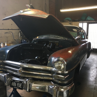 Classic Car Restoration Garage With Tools and Supplies - Bruce Renfrew from Leicester, Leicestershire