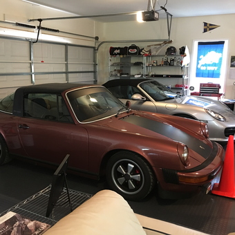 Organized Garage with Classic Cars and Tool Storage - Dave from Gurley, AL