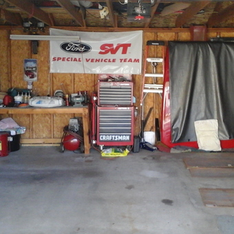 Organized garage with tool chests and storage shelves - Brian Grennell from Spokane, Washington