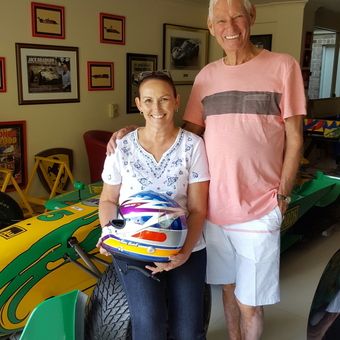 Race Car Garage with Memorabilia and Framed Art - Johnsy from Gold Coast, Queensland Australia