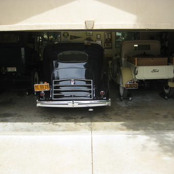 Classic Cars and Vintage Ford in Organized Garage - David Pava from Shingle Springs, CA