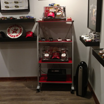 Diecast Car Display Shelves and Racing Decor - Steve from Cumberland, WI
