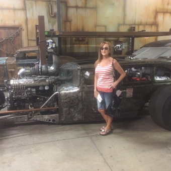 Custom Rat Rod Garage with Car Lift and Tools - WELDITUP from BORGER, TEXAS