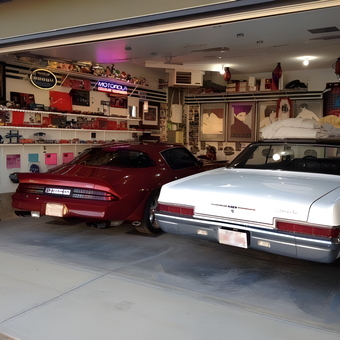 Classic Car Garage with Wall Decor and Storage - MTMCHEVERRA from Calgary, Alberta