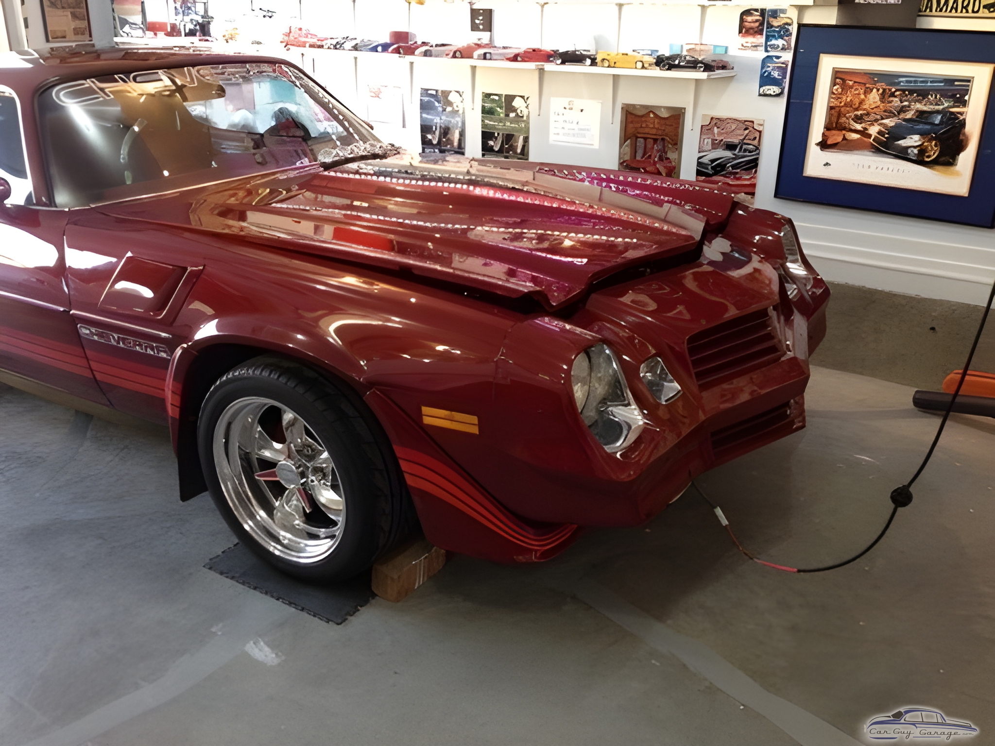 Classic Camaro in Decorated Garage with Wall Art - MTMCHEVERRA from Calgary, Alberta