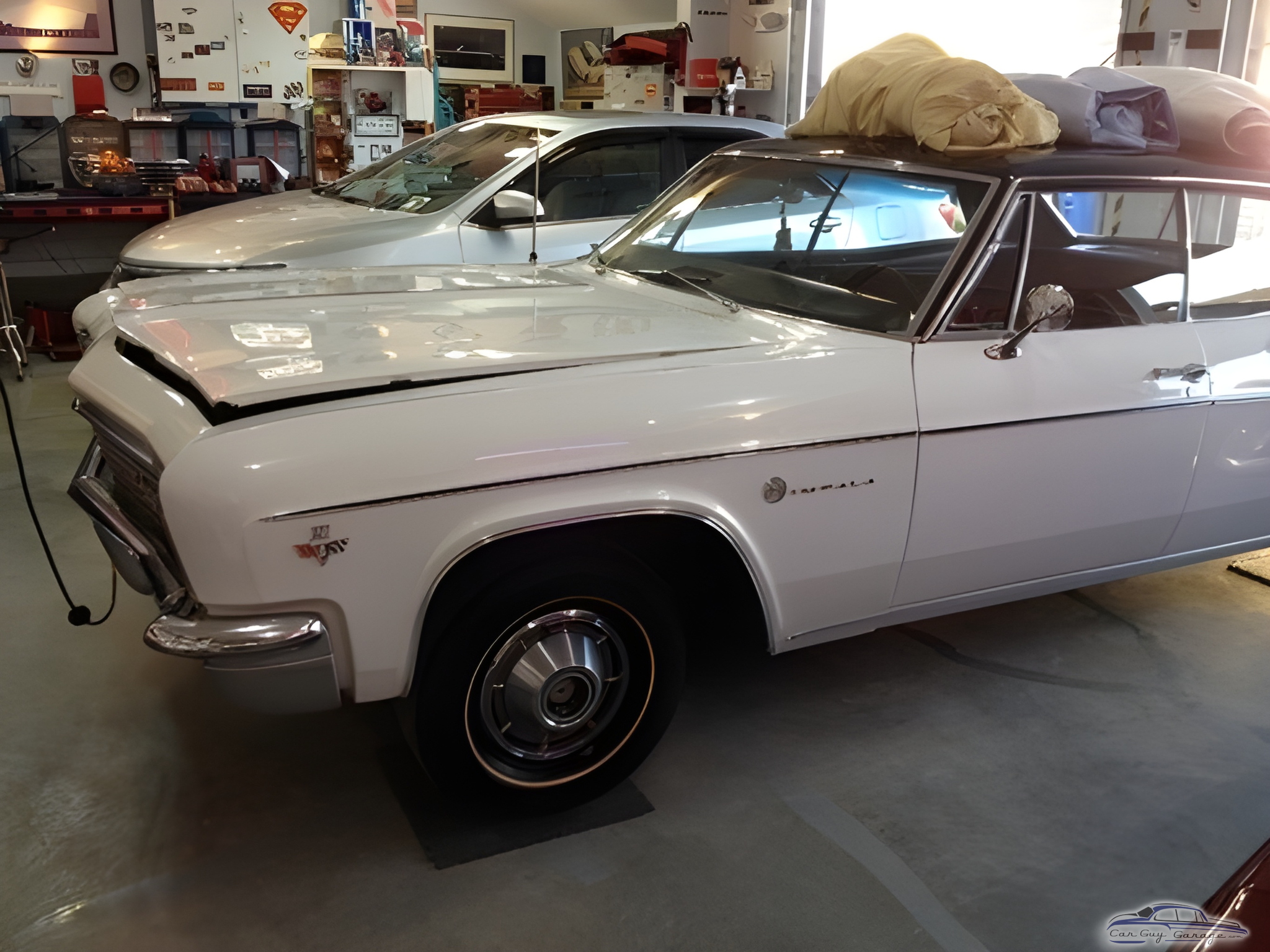 Classic Cars in Organized Garage with Wall Decor - MTMCHEVERRA from Calgary, Alberta