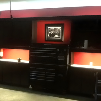 Black Garage Cabinets and Tool Chest Setup - John from Vernon, Bc