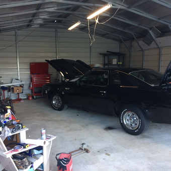 Classic Car, Tool Chest, and Shelving in Spacious Garage - Michael from Royal Center, Indiana
