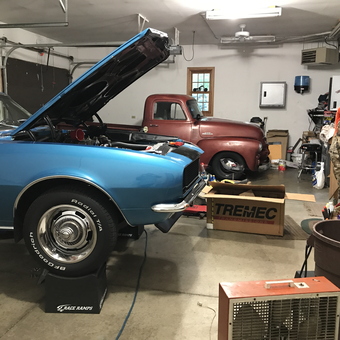 Classic Cars on Race Ramps and Garage Storage - Berger from Harvard, Illinois