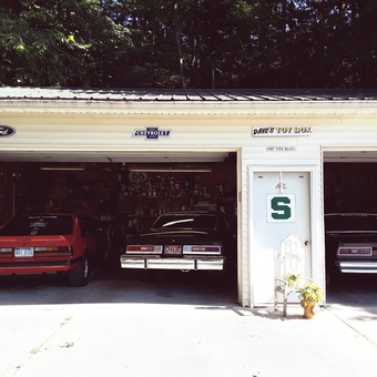 Classic Cars and Memorabilia in Three-Car Garage - James from Ionia, Michigan