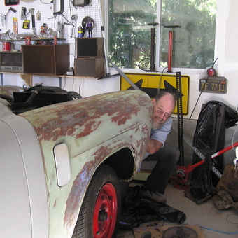 Classic Car Restoration Garage with Tools and Equipment - Raymond from Redding, CA