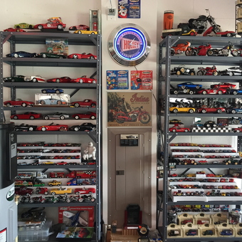 Diecast Car and Motorcycle Display Shelves - Sandman from Clermont, Florida