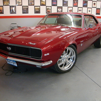 Classic Camaro SS and Garage Decor - Dennis from Longmont, CO