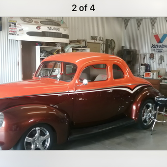 Custom 40 Ford Coupe in Classic Garage - 40 Ford from Bluffton, Indiana