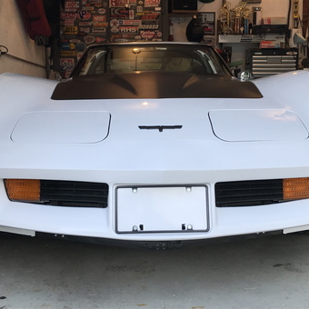 Classic Corvette in Custom Garage with Tools - K.C. from Plainfield, Illinois