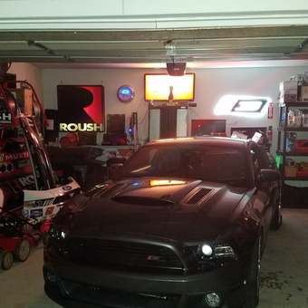 Roush Mustang Garage with Racing Decor and Tools - roushmach1 from Charlotte, NC