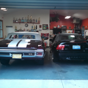 Classic and Modern Muscle Cars in Trophy-Filled Garage - Jack Schultz from Traverse City, MI