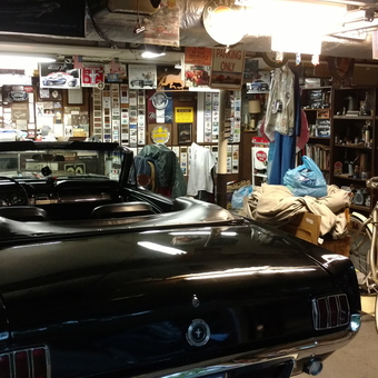 Classic Car Garage with Vintage Signs and Decor - Bob from Bethel Park, Pa