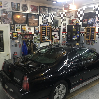 Racing Memorabilia Garage with Monte Carlo SS - Rick from Bridgeville, Pa