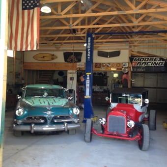 Classic Cars and BendPak Lifts in Custom Garage - Bad Apple Speed Shop from Elizabeth, WV
