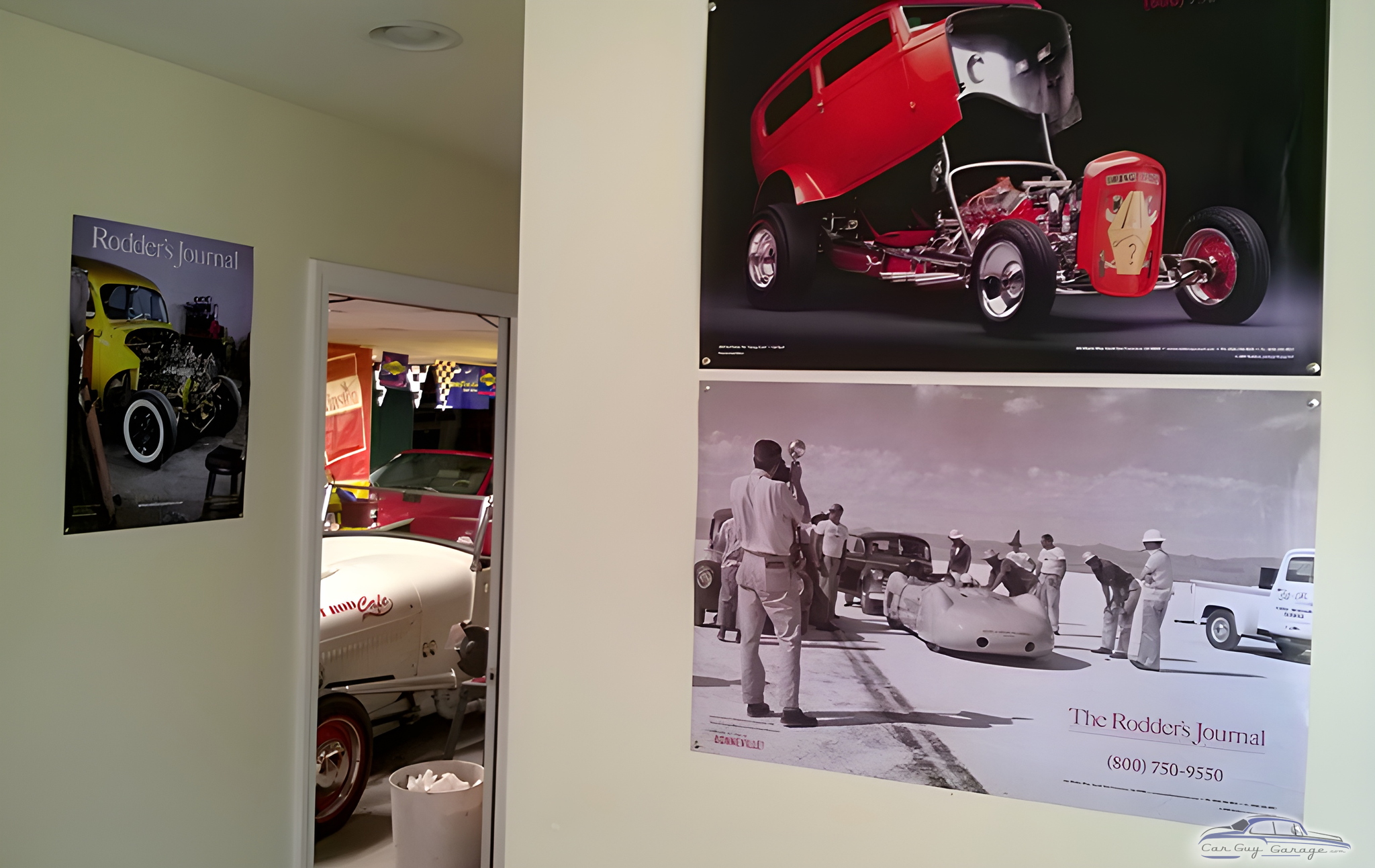 Garage Wall Decor with Classic Car Posters - Drew Hierwarter from Kingsport, TN