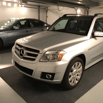 Clean garage with luxury cars and bright lighting - Bob from Clairton, PA