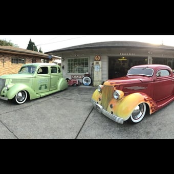 Classic Hot Rods and Vintage Garage Decor - Neil from Vancouver, Wa